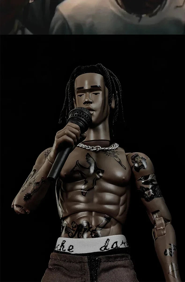 Goon Travis Scott Action Figure Cactus Jack 1/6 Astroworld Festival Collectible