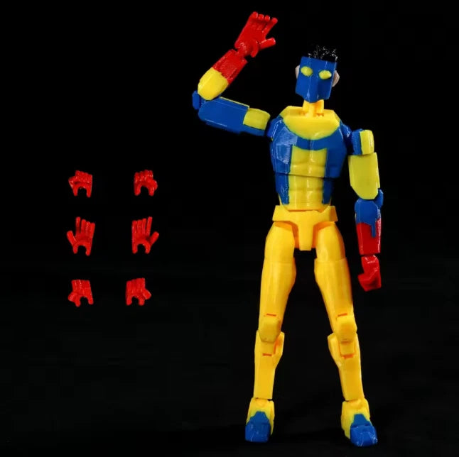 3D Printed Hooded Invincible Season 3 Action Figure - 1/12 Scale Villain Mark Grayson