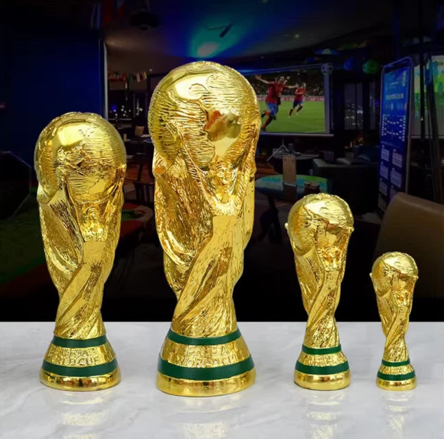 16" New Top Quality Resin 1:1 World Cup Football Trophy Full Size 2026 U.S CA ME