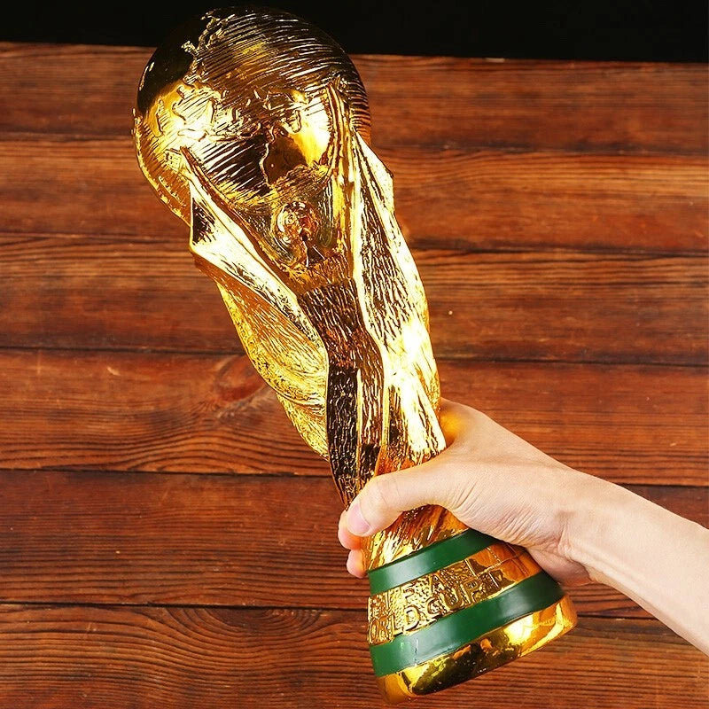 16" New Top Quality Resin 1:1 World Cup Football Trophy Full Size 2026 U.S CA ME