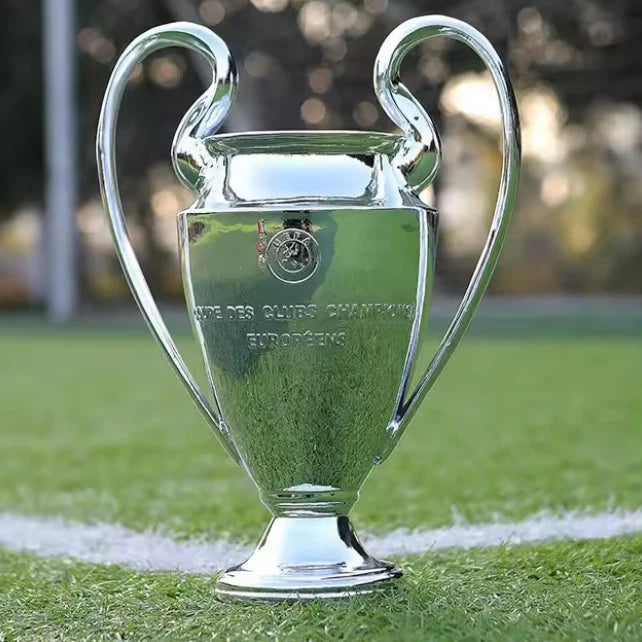 12" Soccer Football Champions League Trophy Resin Replica Trophy