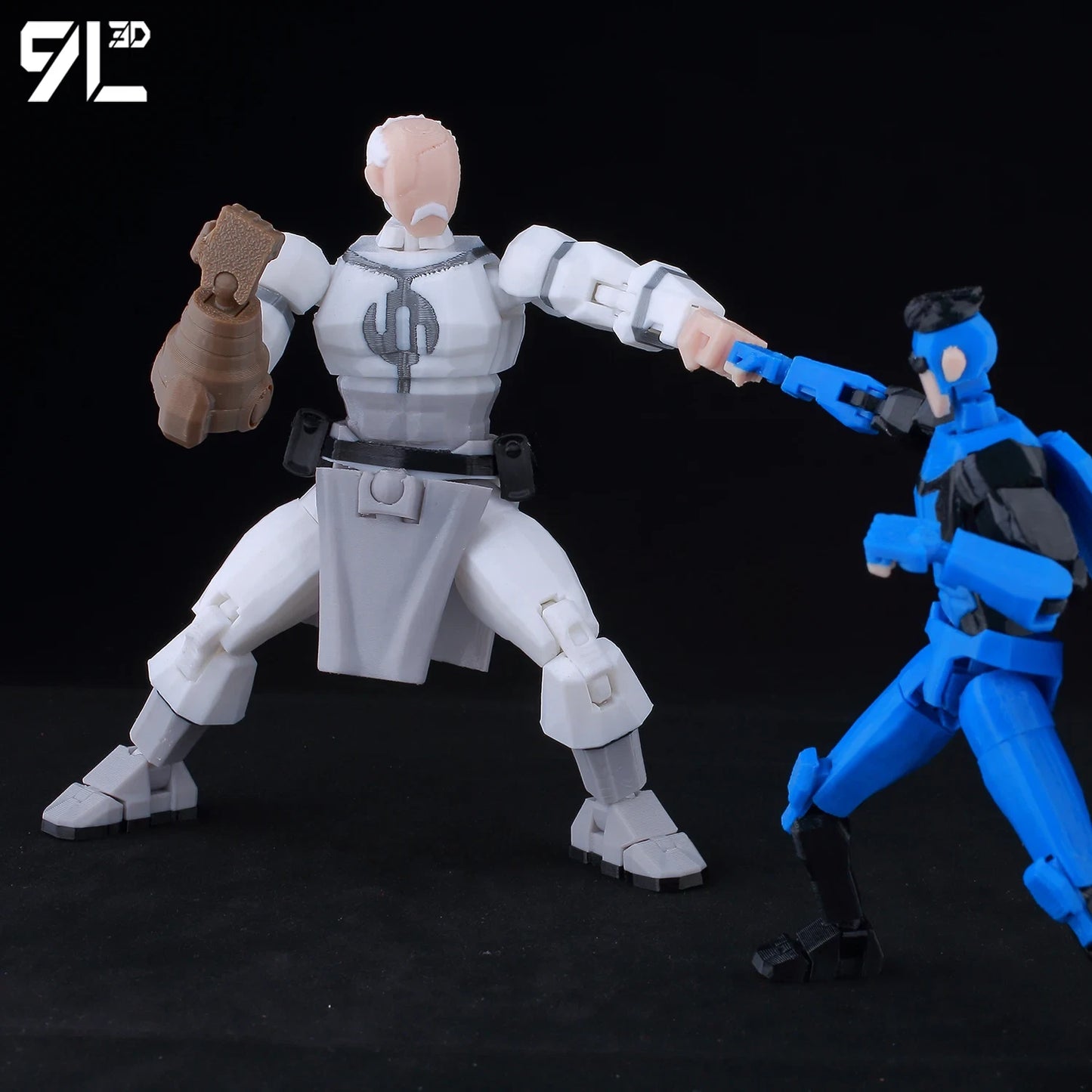 3D Printed Conquest Action Figure - Multi-Jointed Movable Invincible Villain Anime