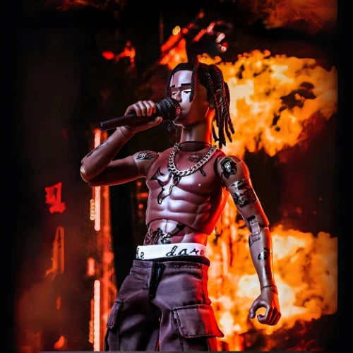Goon Travis Scott Action Figure Cactus Jack 1/6 Astroworld Festival Collectible