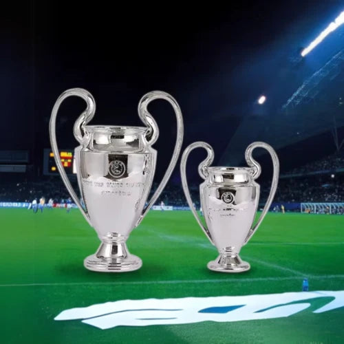 12" Soccer Football Champions League Trophy Resin Replica Trophy