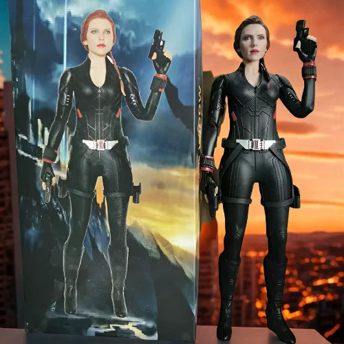 12" Empire Toys 1/6 Scale Marvel Avengers Black Widow Natasha Romanoff Action Figure
