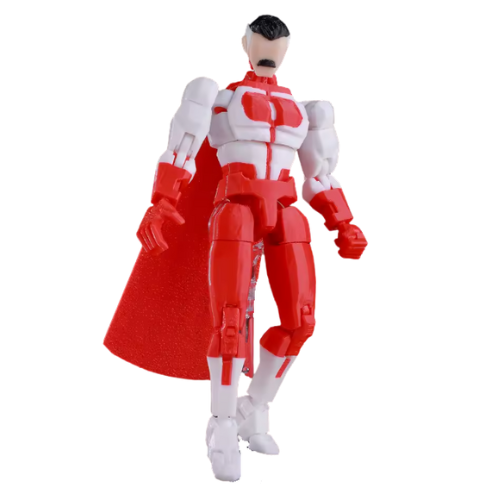 3D Printed Omni-Man Action Figure - Multi-Jointed Movable Invincible Anime