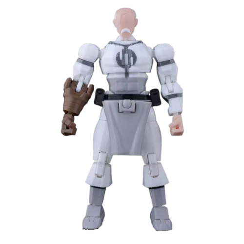 3D Printed Conquest Action Figure - Multi-Jointed Movable Invincible Villain Anime