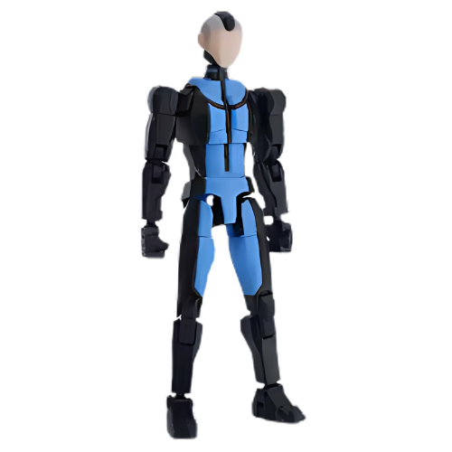 3D Printed Mohawk Invincible Season 3 Action Figure - 1/12 Scale Villain Mark Grayson