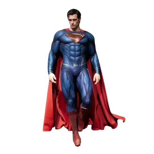 20" DC Justice League Man of Steel Superman Clark Kent 1/4 Scale Action Figure