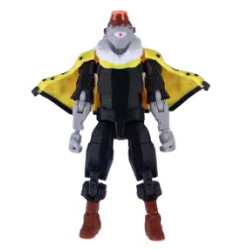 3D Printed Jogo Fire 1/12 Scale Anime Action Figure