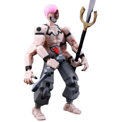 3D Printed Yuji Sukuna 1/12 Scale Anime Action Figure