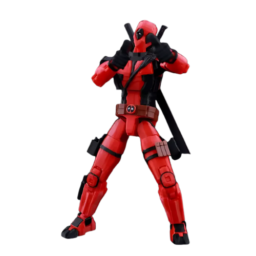 3D Printed Deadpool Wade Wilson - Marvel Characters Action Figures w/ Accessories
