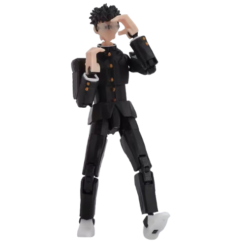 3D Printed Dandadan Ken Takakura Anime Action Figure