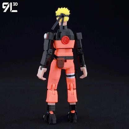 3D Printed Naruto: Shippuden 1/12 Scale Anime Action Figure=