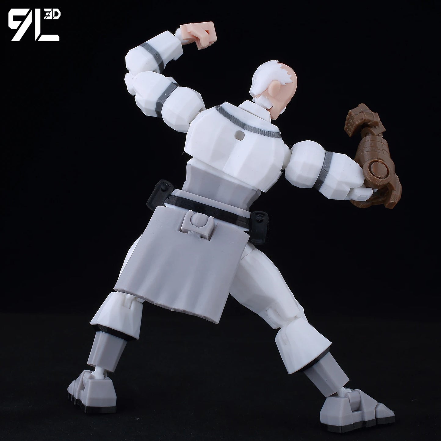 3D Printed Conquest Action Figure - Multi-Jointed Movable Invincible Villain Anime