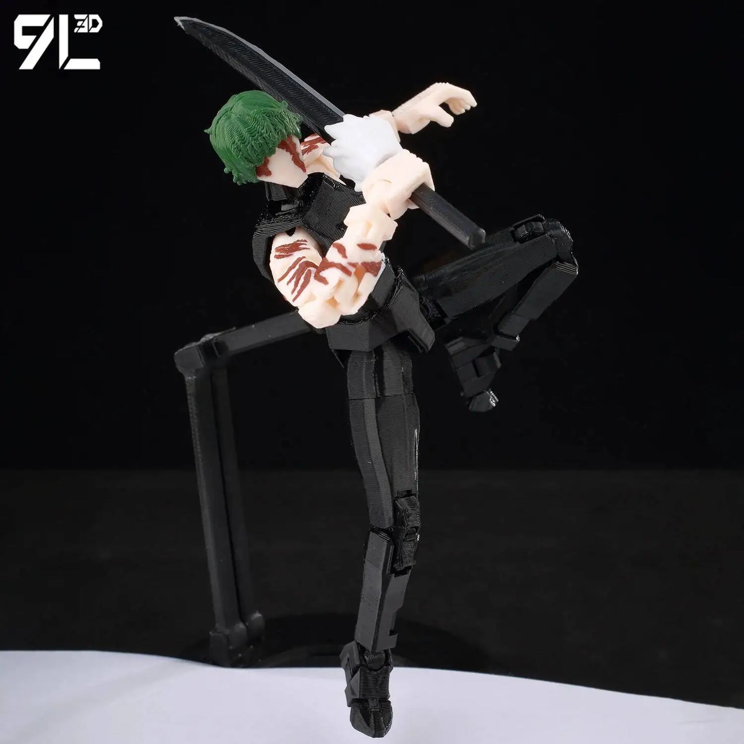 3D Printed Maki Zen'in 1/12 Scale Anime Figure