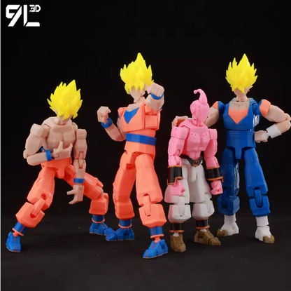 3D Printed Dragon Ball Super HG Saiyan Son Goku Figure Gacha Gashapon Japan GOKU