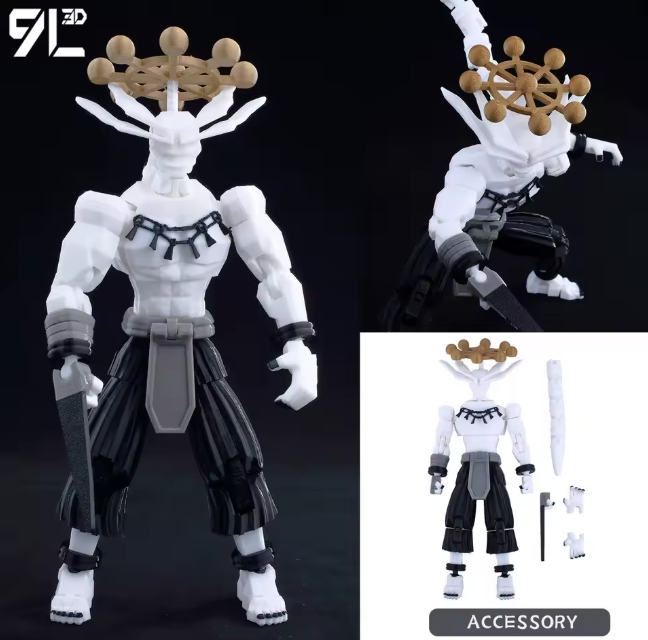 3D Printed Villain Ryomen Mahoraga 1/12 Scale Anime Figure