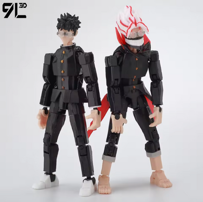 3D Printed Dandadan Ken Takakura Anime Action Figure