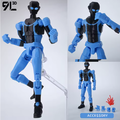 3D Printed Masked Invincible Season 3 Action Figure - 1/12 Scale Villain Mark Grayson