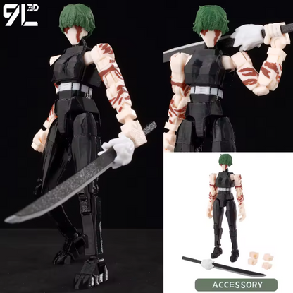 3D Printed Maki Zen'in 1/12 Scale Anime Figure