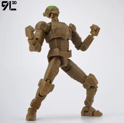 3D Printed 1/12 Anime Hero Robot Invincible S3
