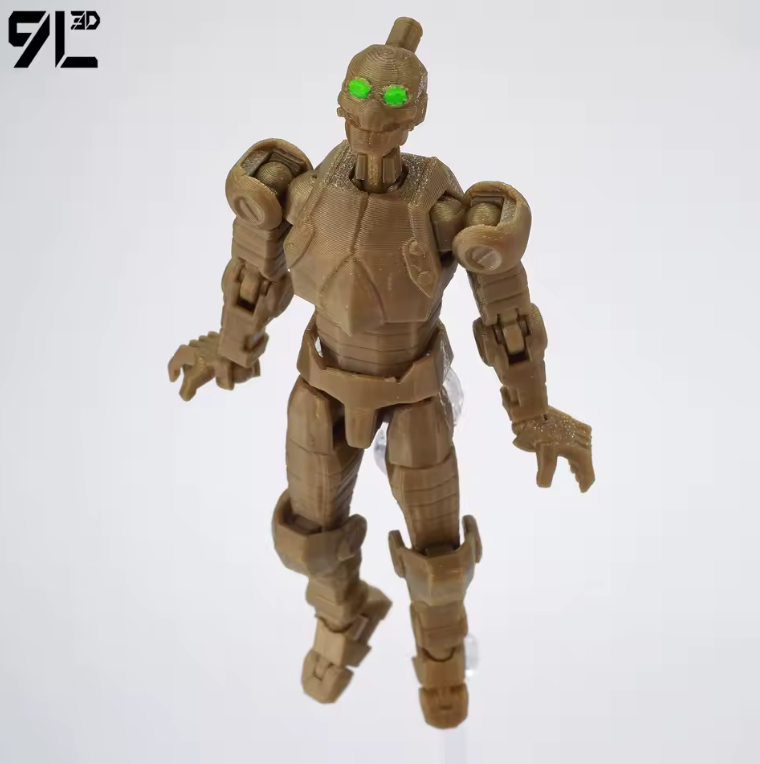 3D Printed 1/12 Anime Hero Robot Invincible S3