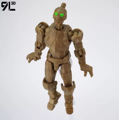 3D Printed 1/12 Anime Hero Robot Invincible S3
