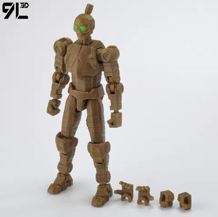 3D Printed 1/12 Anime Hero Robot Invincible S3