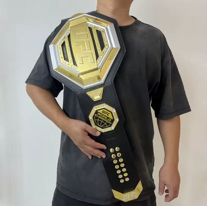 50" UFC Legacy Championship Title Belt Gold Adult Size Replica Belt Jon Jones
