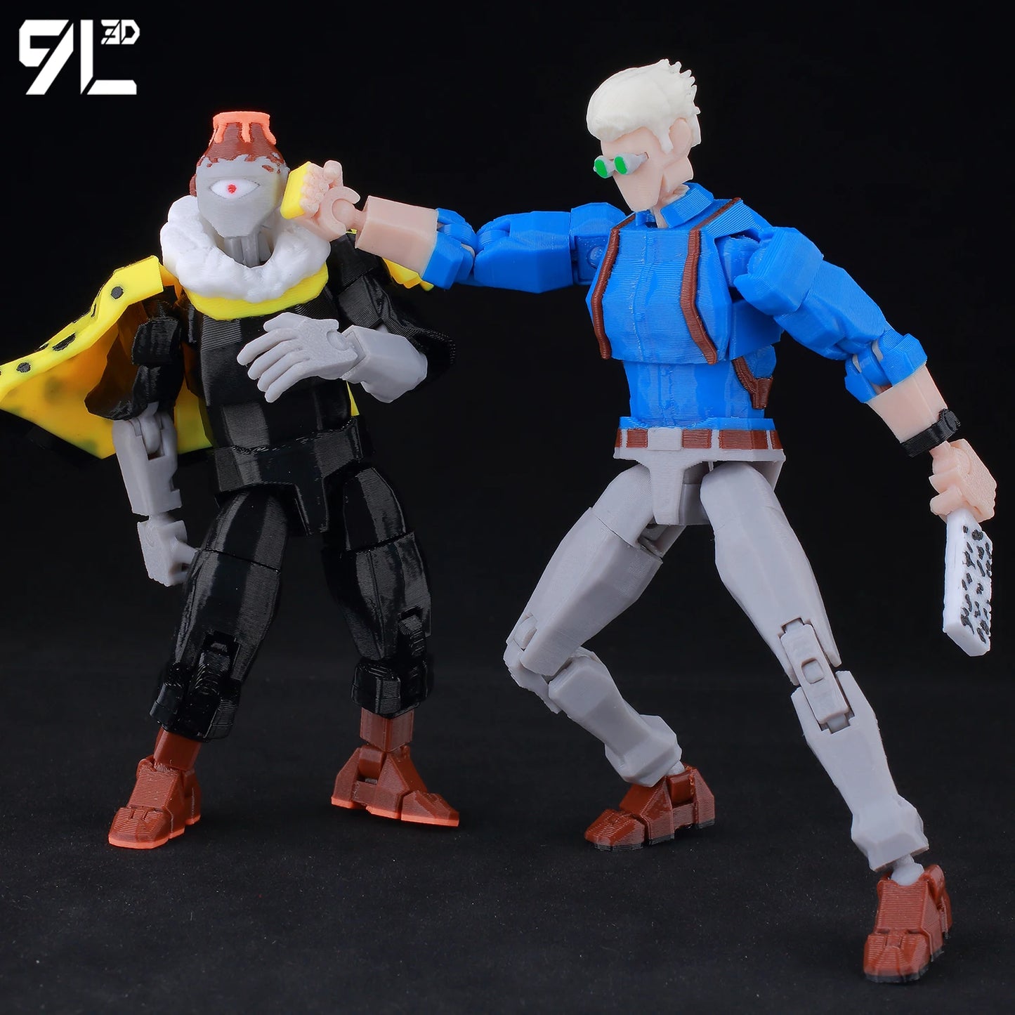 3D Printed Nanami Kento 1/12 Scale Anime Action Figure