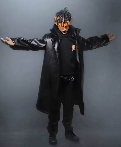 RIP Juicewrld 666 12 Inch Action Figure Set 1/6 action 1/2 type Popstar Collection