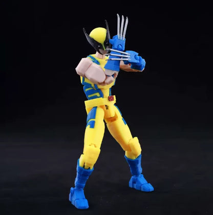 3D Printed Wolverine Logan - Marvel Characters Action Figures w/ Accessories