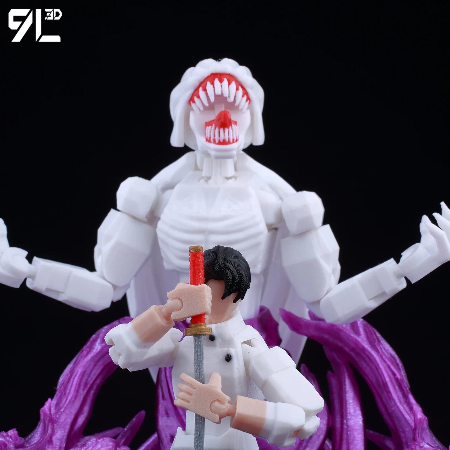 3D Printed Yuta Okkotsu Super Curse Onryo Kurimoto Rika 1/12 Scale Anime Figure