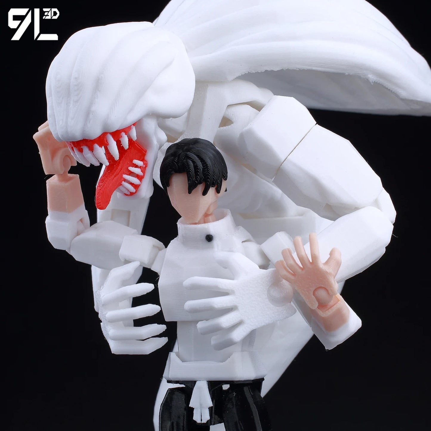 3D Printed Yuta Okkotsu Super Curse Onryo Kurimoto Rika 1/12 Scale Anime Figure