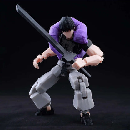 3D Printed Jujutsu Kaisen Toji Anime Action Figure