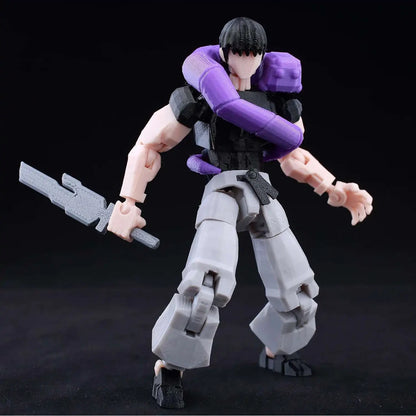 3D Printed Jujutsu Kaisen Toji Anime Action Figure