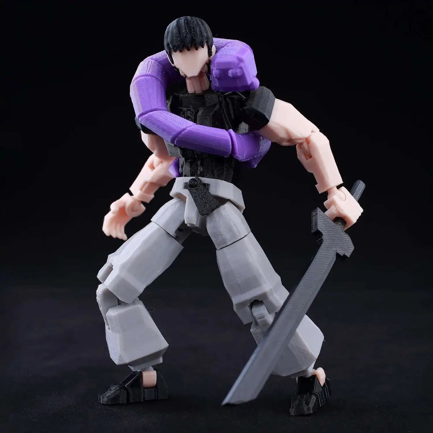 3D Printed Jujutsu Kaisen Toji Anime Action Figure