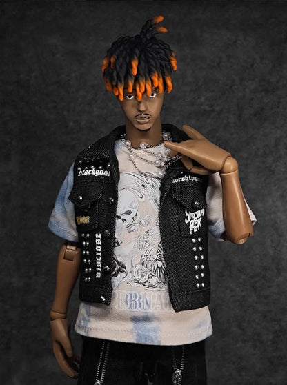 RIP Juicewrld 666 12 Inch Action Figure Set 1/6 action 1/2 type Popstar Collection