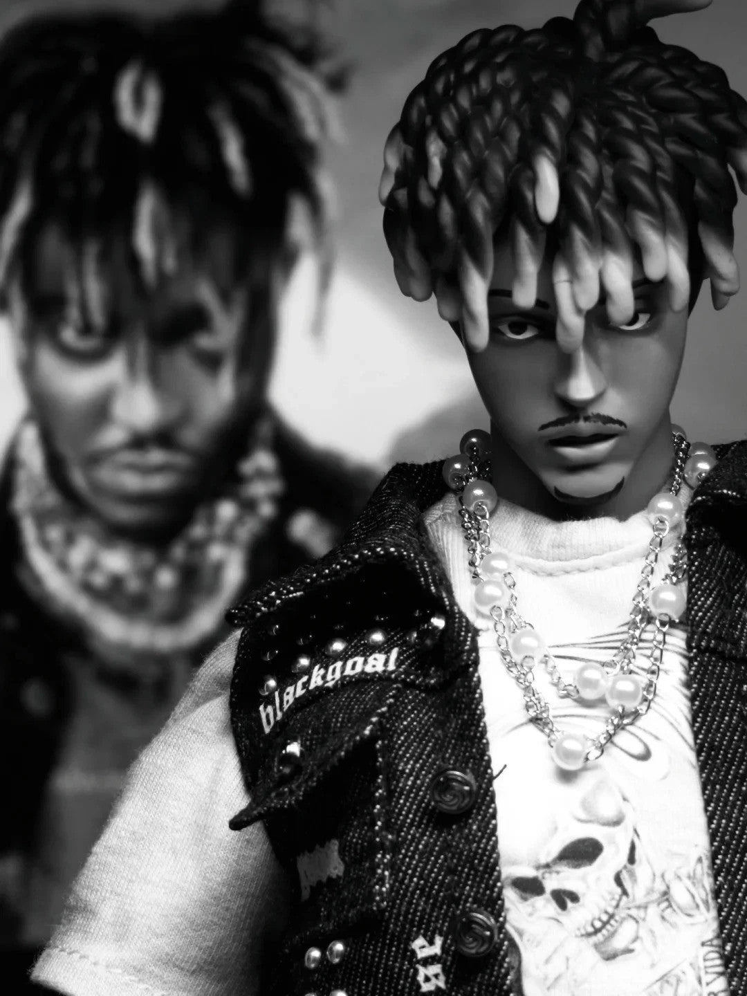 RIP Juicewrld 666 12 Inch Action Figure Set 1/6 action 1/2 type Popstar Collection