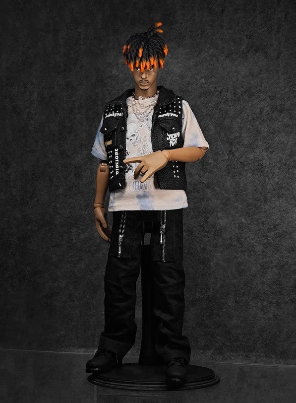RIP Juicewrld 666 12 Inch Action Figure Set 1/6 action 1/2 type Popstar Collection