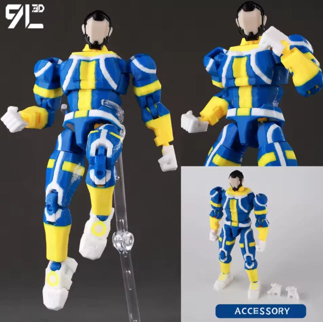 3D Printed Immortal Season 3 Action Figure - 1/12 Scale Invincible Anime Hero
