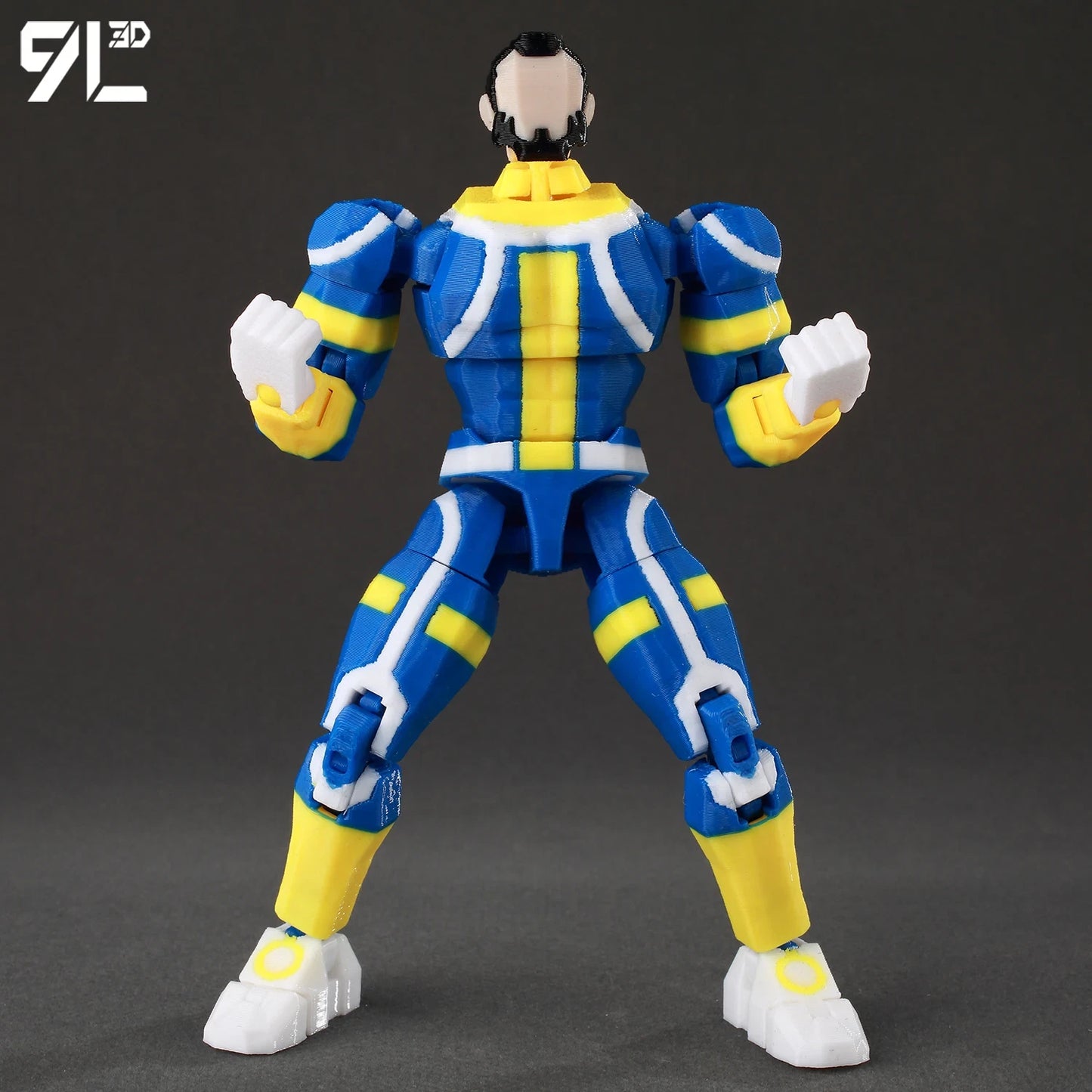 3D Printed Immortal Season 3 Action Figure - 1/12 Scale Invincible Anime Hero