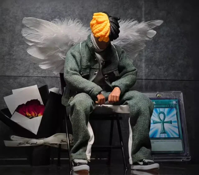 RIP XXXTENTACION RAP SAD! 12 Inch Action Figure Set 1/6 action 1/2 type Popstar Collection