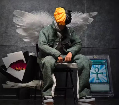 RIP XXXTENTACION RAP SAD! 12 Inch Action Figure Set 1/6 action 1/2 type Popstar Collection