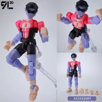 3D Printed Invincible Season 3 Action Figure - 1/12 Scale Oliver Omnikid Hero