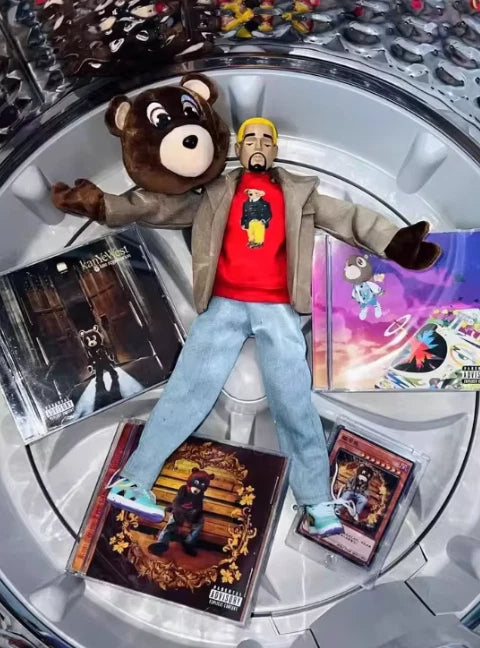 GOON Original 1/6 Scale College Dropout Bear Collection Set Toy Model F 12" Doll