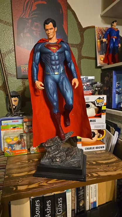 20" DC Justice League Man of Steel Superman Clark Kent 1/4 Scale Action Figure