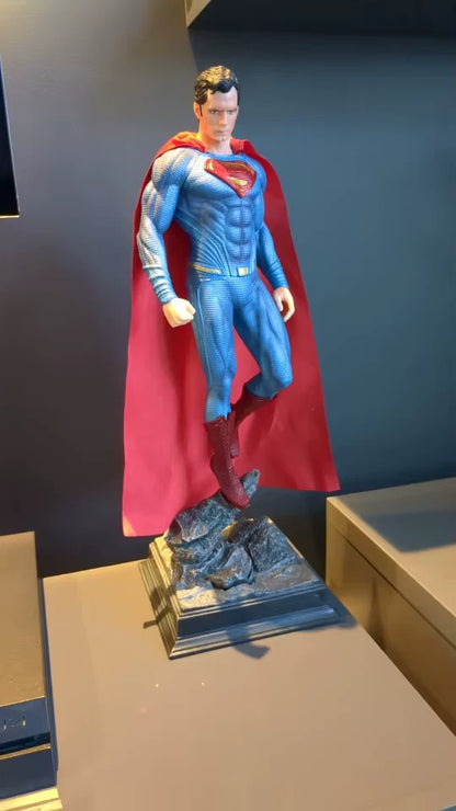 20" DC Justice League Man of Steel Superman Clark Kent 1/4 Scale Action Figure