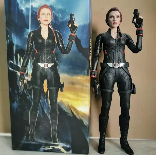 12" Empire Toys 1/6 Scale Marvel Avengers Black Widow Natasha Romanoff Action Figure